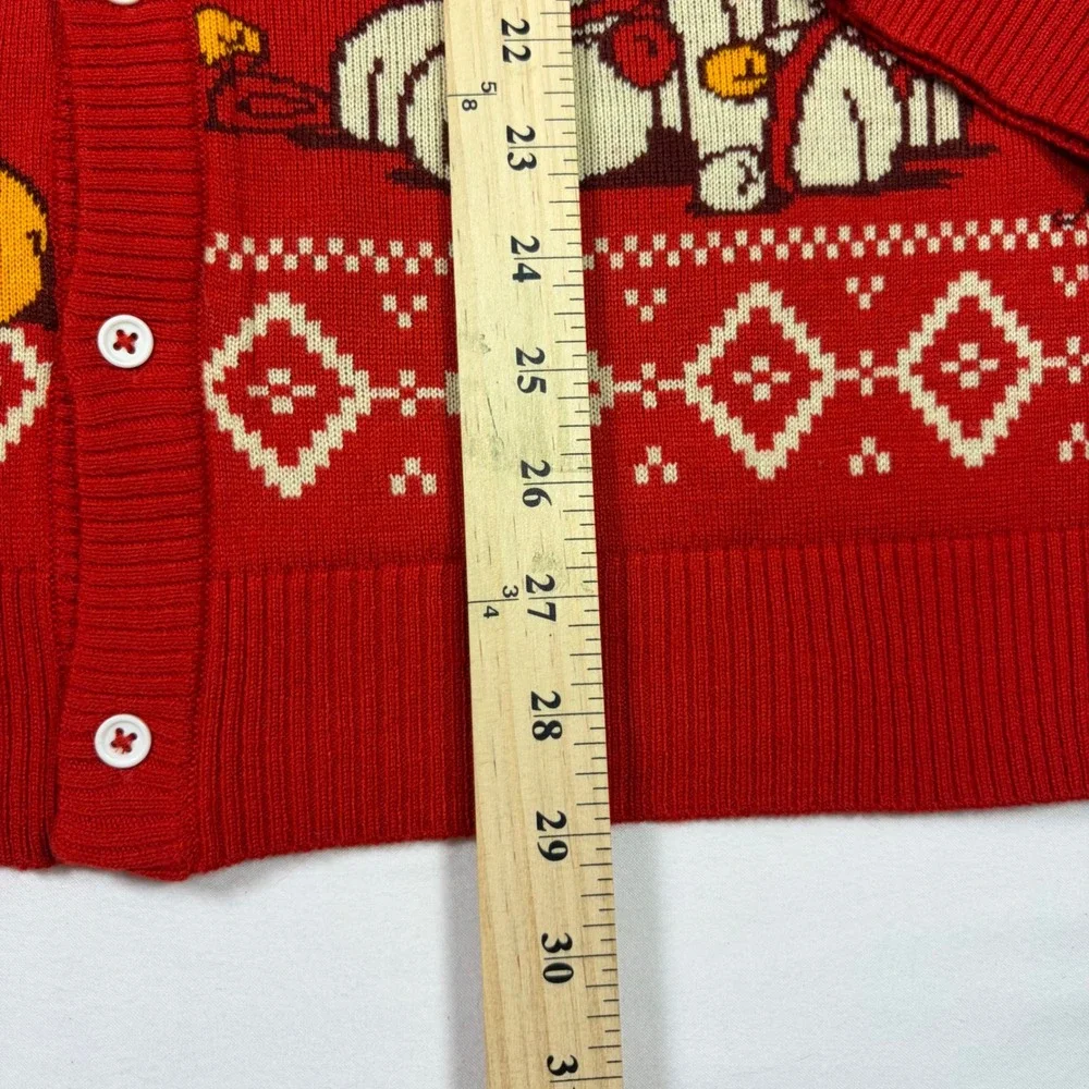 Garfield Cardigan Christmas Ugly Sweater Party Retro Cartoon 90s Nostalgia Odie